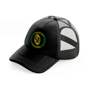 green bay packers badge-black-trucker-hat