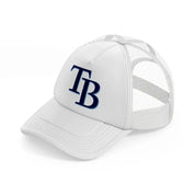 tb logo-white-trucker-hat