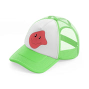 groovy elements-60-lime-green-trucker-hat