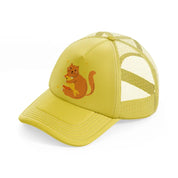 010-fish-gold-trucker-hat