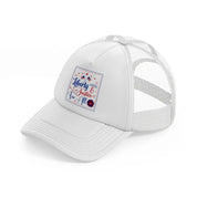 liberty & justice for all-01-white-trucker-hat