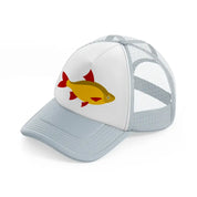golden fish-grey-trucker-hat