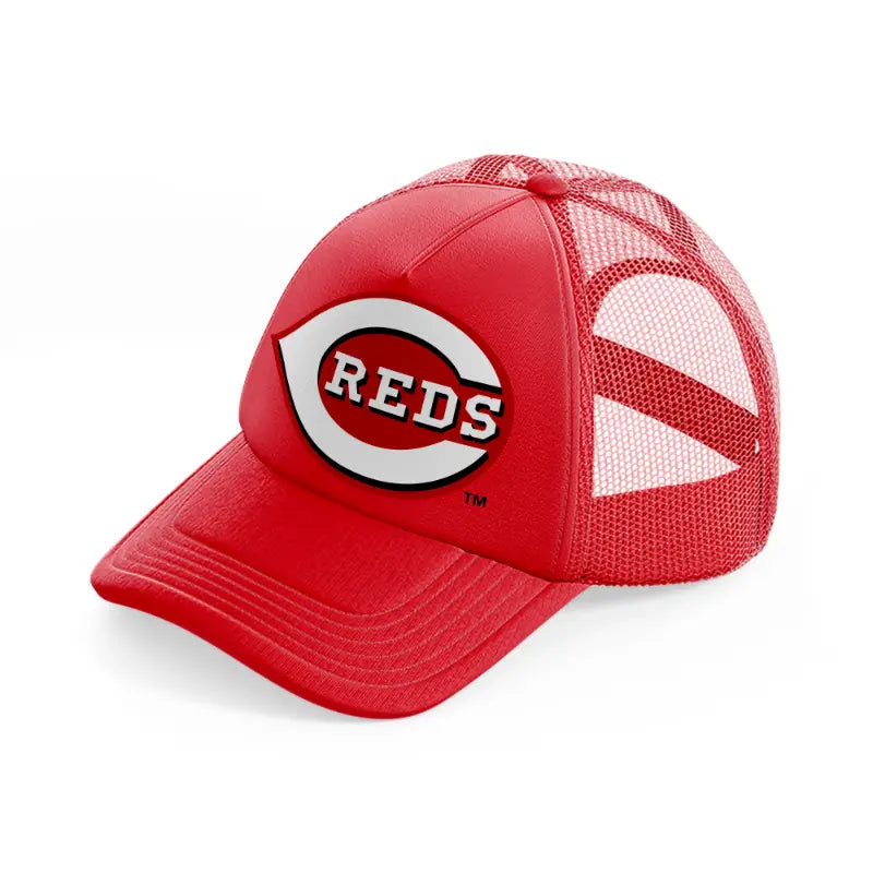 cincinnati reds-red-trucker-hat