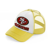 49ers-yellow-trucker-hat