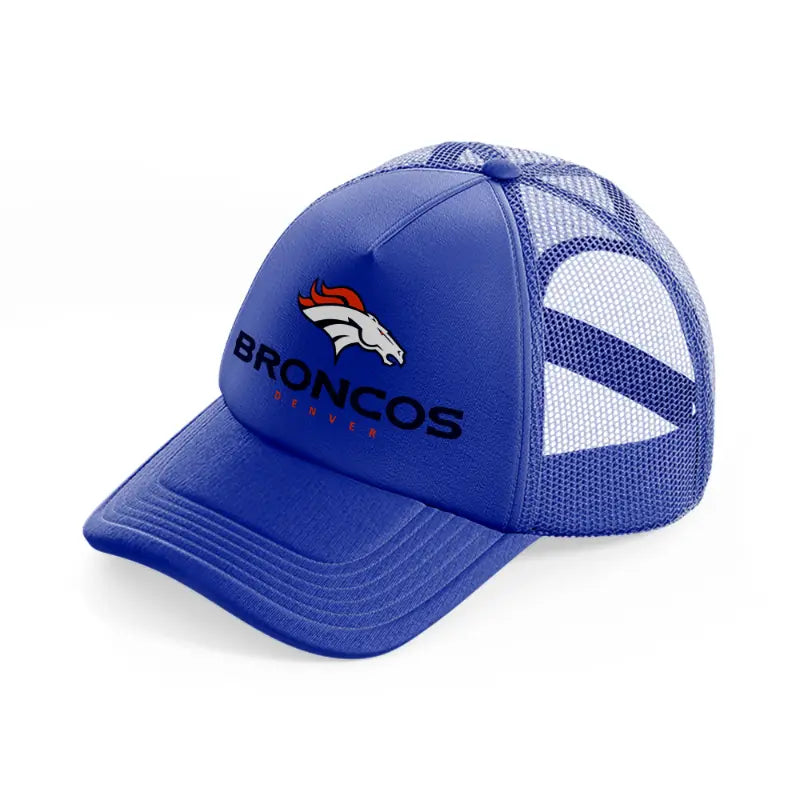 broncos denver-blue-trucker-hat