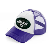 new york jets supporter purple trucker hat