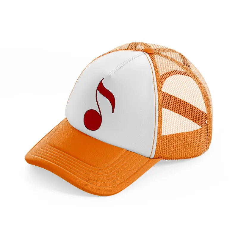 groovy elements 73 orange trucker hat