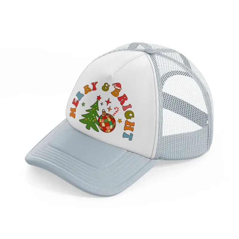 merry & bright-grey-trucker-hat