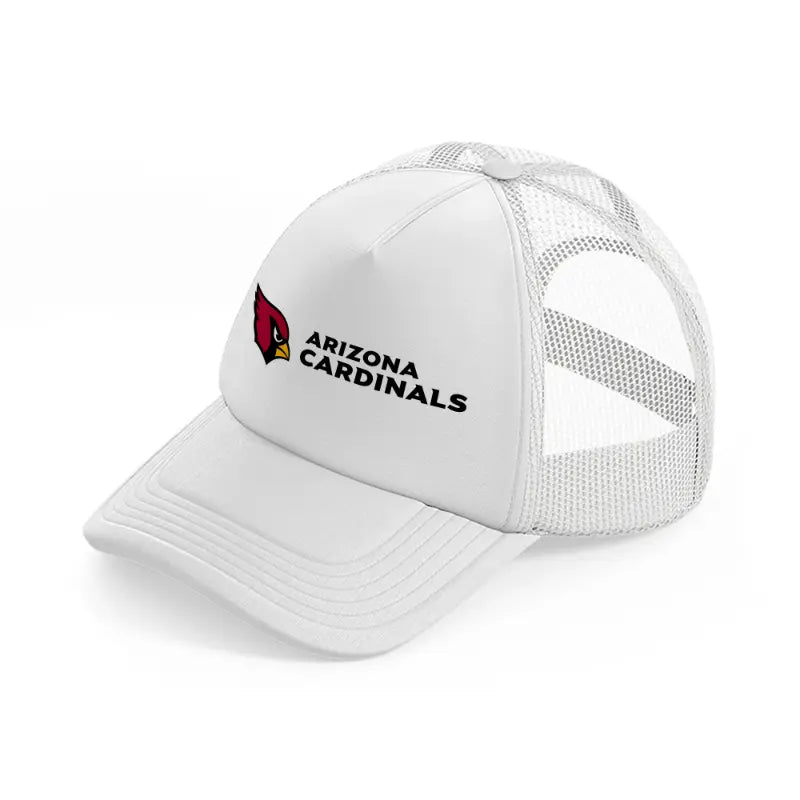 arizona cardinals classic-white-trucker-hat