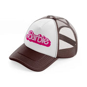 barbie-brown-trucker-hat