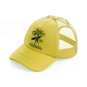 hello summer surf camps 2020-gold-trucker-hat