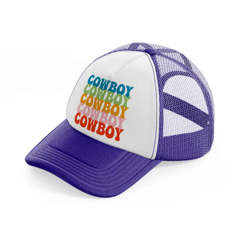 cowboy-purple-trucker-hat