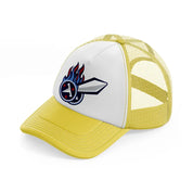 tennessee titans supporter-yellow-trucker-hat