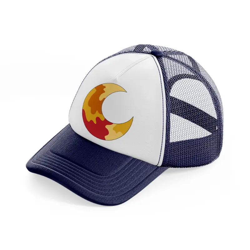 groovy elements-40-navy-blue-and-white-trucker-hat