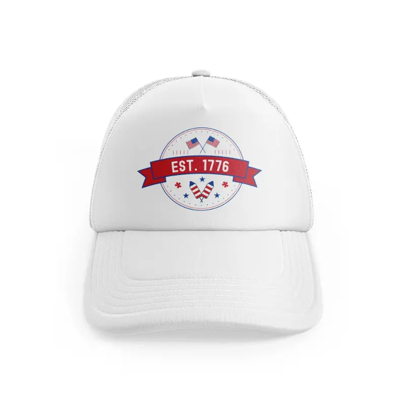est. 1776-01-white-trucker-hat