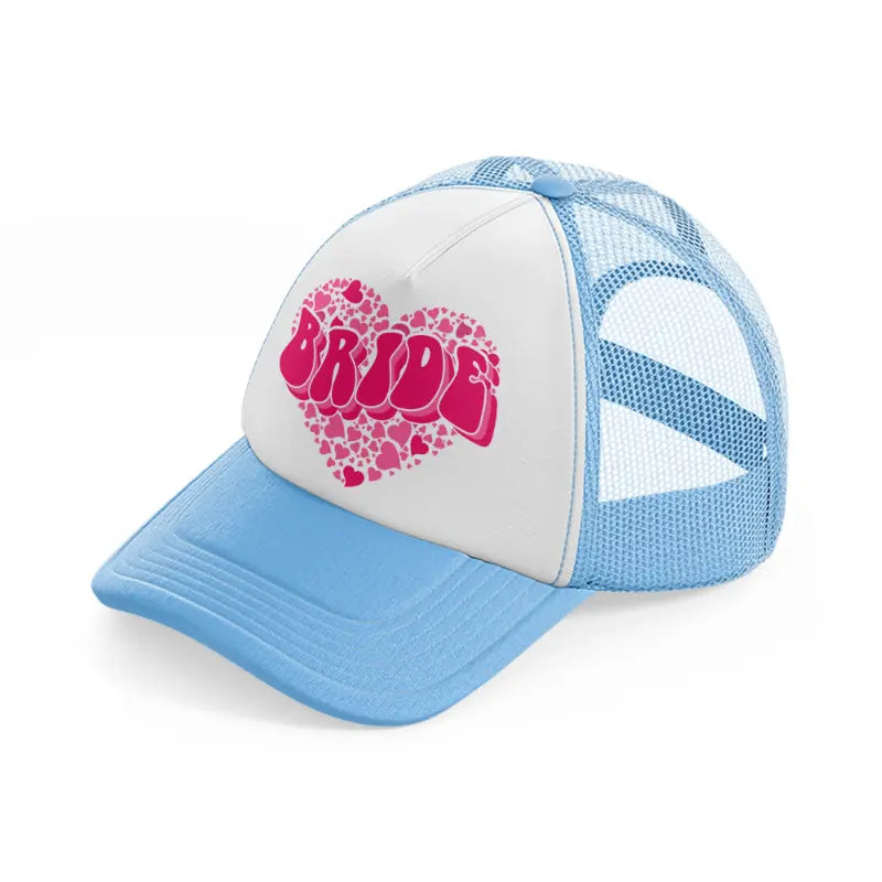 21 sky blue trucker hat