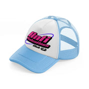 anti valentines club-sky-blue-trucker-hat