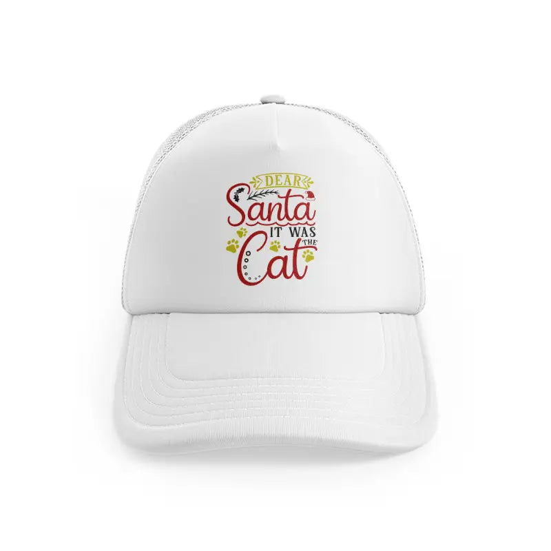 Dear Santa It Was The Catwhitefront-view
