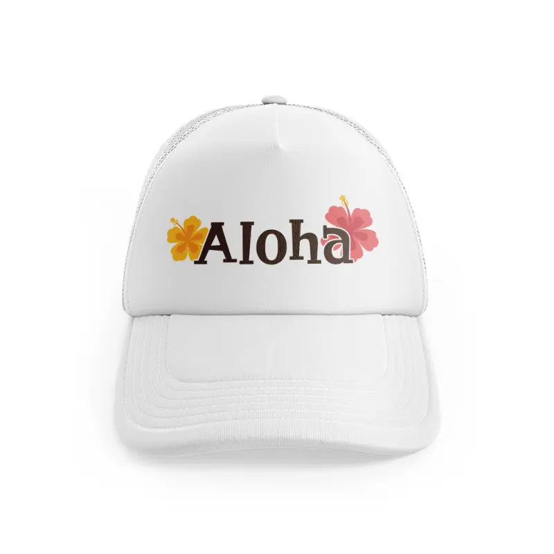 Aloha Floralwhitefront view