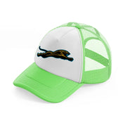 jacksonville jaguars minimalist-lime-green-trucker-hat