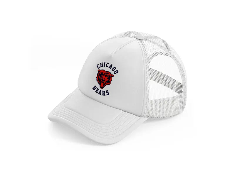 chicago bears vintage-white-trucker-hat