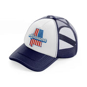 alabama flag-navy-blue-and-white-trucker-hat