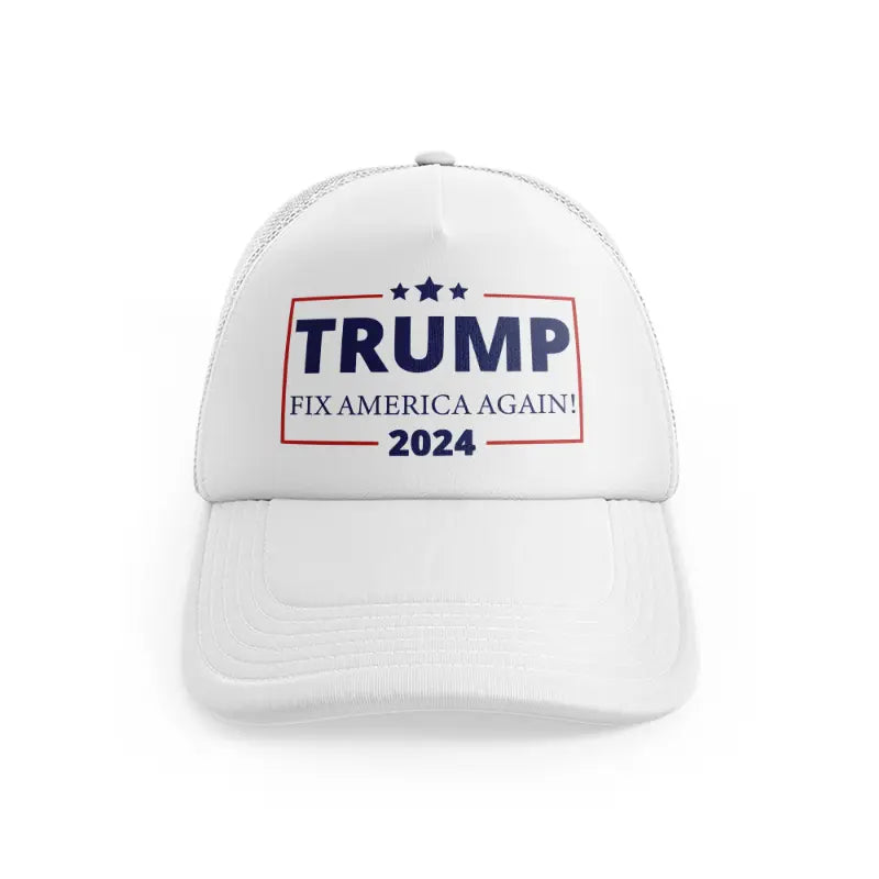 Trump 2024 Fix America Againwhitefront-view