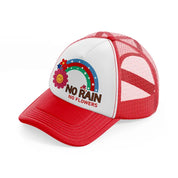 png red and white trucker hat