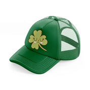 four leaf clover-green-trucker-hat