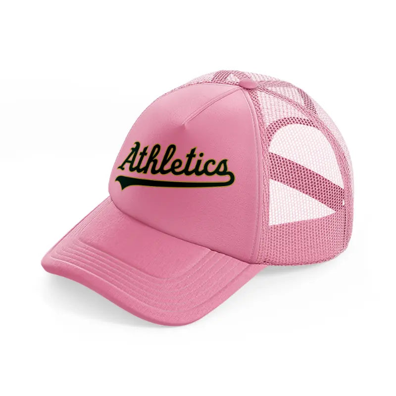 athletics-pink-trucker-hat