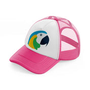 parrot (1)-neon-pink-trucker-hat