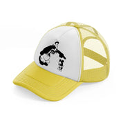 mickey willie-yellow-trucker-hat