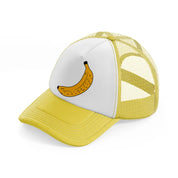 retro elements 43 yellow trucker hat