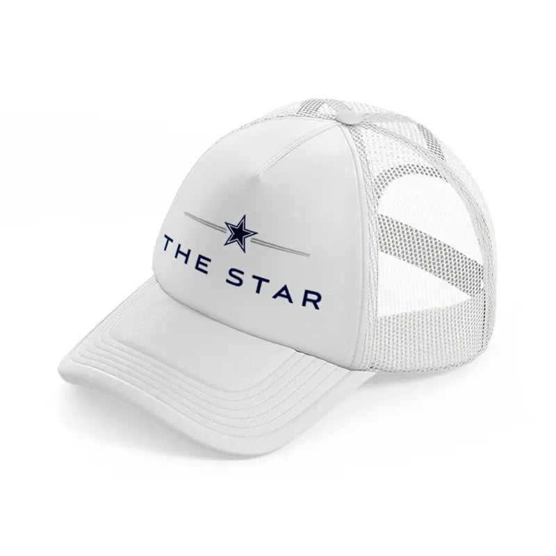 dallas cowboys the star-white-trucker-hat