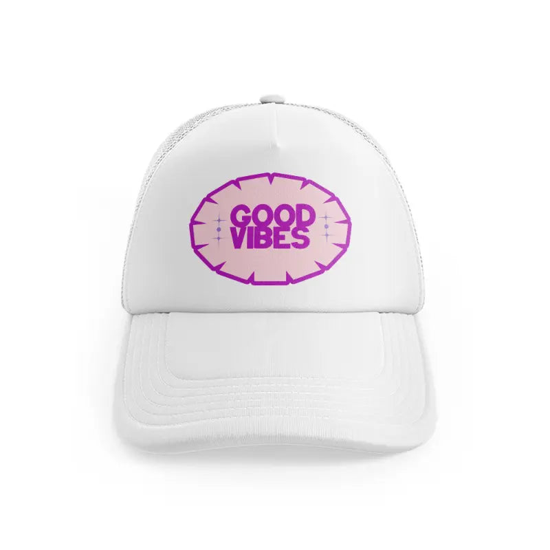 Good Vibes Purplewhitefront-view