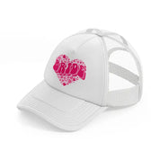 21 white trucker hat