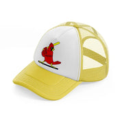 st louis cardinals bird-yellow-trucker-hat