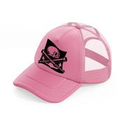 spyglasses pink trucker hat