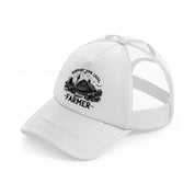 support your local farmer.-white-trucker-hat