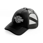 harley-davidson motor clothes-black-trucker-hat