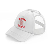 single babes club-white-trucker-hat
