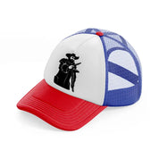 pirate captain & gun-multicolor-trucker-hat