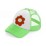 floral elements-42-lime-green-trucker-hat