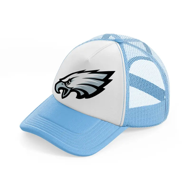 philadelphia eagles emblem-sky-blue-trucker-hat