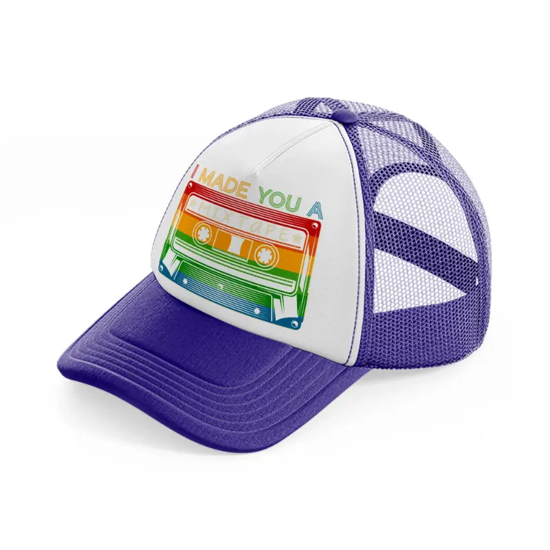 quoteer-220616-up-02-purple-trucker-hat