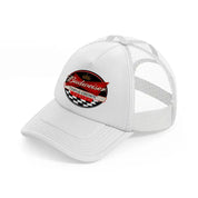 budweiser tripple crown series-white-trucker-hat