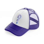 question mark-purple-trucker-hat