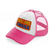 love quotes-14-neon-pink-trucker-hat