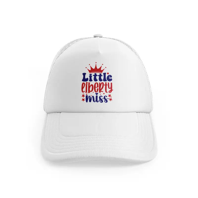 little miss liberty-01-white-trucker-hat