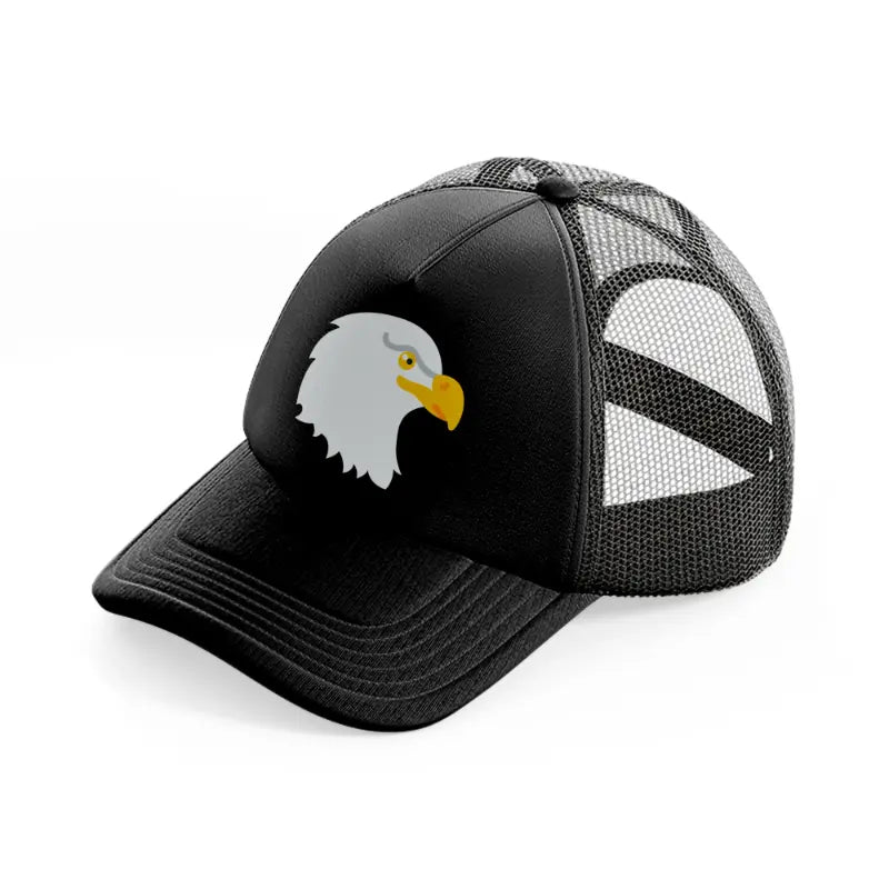 eagle (2) black trucker hat